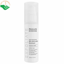 Lotion loại bỏ tế bào chết Skin Perfecting 8% AHA Lotion Exfoliant Paula's Choice làm sáng và mềm mịn da (Chai 100ml)