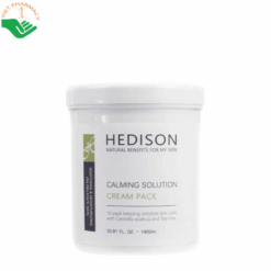 Mặt nạ Calming Solution Cream Pack Dr.Hedison tăng cường độ ẩm và làm dịu da nhạy cảm (Hũ 1000ml)