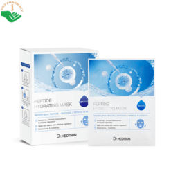 Mặt nạ Peptide Hydrating Mask Dr.Hedison cấp ẩm tức thì và tăng độ đàn hồi cho da (Hộp x 10 miếng)