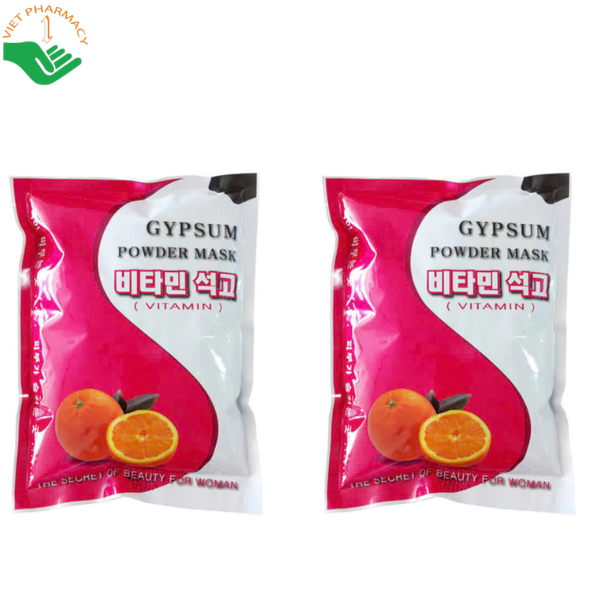 Mặt nạ thạch cao Vitamin Gypsum Dr.Hedison giúp tăng cường độ sáng và dưỡng ẩm cho da (Gói 700g)