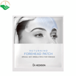 Mặt nạ trán Returning Forehead Patch Dr.Hedison giúp tăng độ đàn hồi và làm chậm quá trình lão hóa (Hộp x 10 miếng)