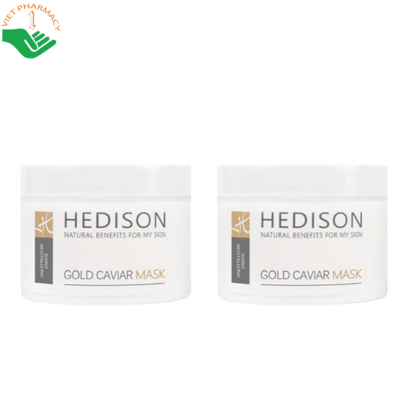 Mặt nạ vàng 24k trứng cá muối Gold Caviar Mask Dr.Hedison giúp làn da trắng sáng và chống lão hóa (Hũ 300ml)