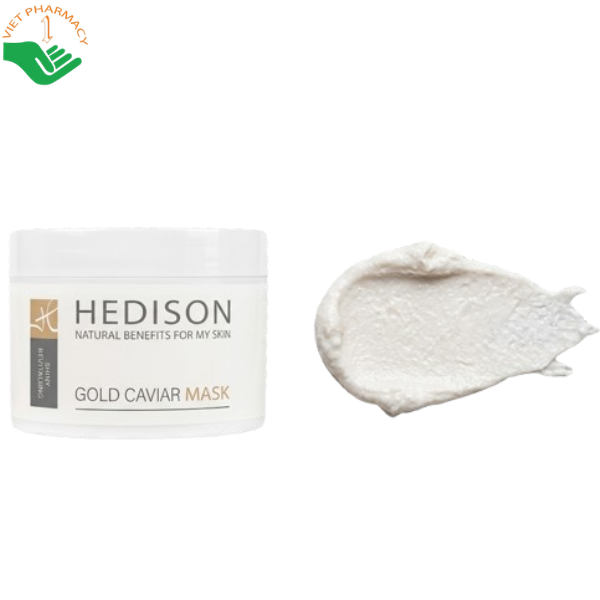 Mặt nạ vàng 24k trứng cá muối Gold Caviar Mask Dr.Hedison giúp làn da trắng sáng và chống lão hóa (Hũ 300ml)