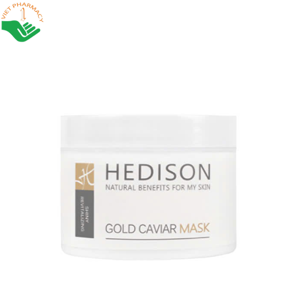 Mặt nạ vàng 24k trứng cá muối Gold Caviar Mask Dr.Hedison giúp làn da trắng sáng và chống lão hóa (Hũ 300ml)