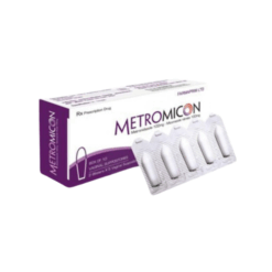 Thuốc đặt phụ khoa trị viêm âm đạo Metromicon Farmaprim (Hộp 10 viên)