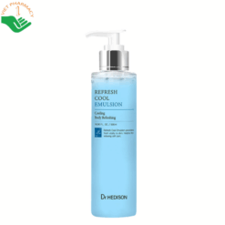 Nhũ tương lạnh Refresh Cool Emulsion Dr.Hedison làm mát tức thì và thư giãn cơ thể (Chai 500ml)