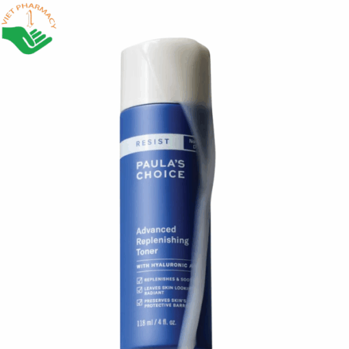 Nước cân bằng Resist Advanced Replenishing Toner Paula's Choice dưỡng ẩm và làm giảm nếp nhăn trên da (Chai 118ml)