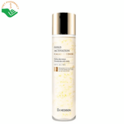Nước hoa hồng Gold Activation Calming Toner Dr.Hedison cân bằng độ pH và làm dịu da (Chai 150ml)