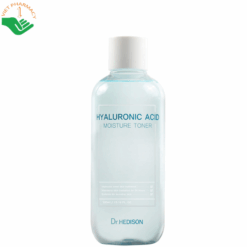 Nước hoa hồng Hyaluronic Acid Moisture Toner Dr.Hedison duy trì độ trong da lên đến 24 giờ (Chai 300ml)