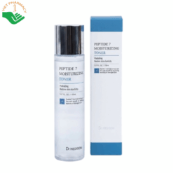 Nước hoa hồng Peptide 7 Moisturizing Toner Dr.Hedison giảm nếp nhăn và tăng độ đàn hồi cho da (Chai 150 ml)