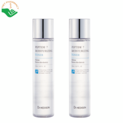 Nước hoa hồng Peptide 7 Moisturizing Toner Dr.Hedison giảm nếp nhăn và tăng độ đàn hồi cho da (Chai 150 ml)