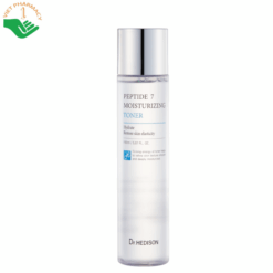 Nước hoa hồng Peptide 7 Moisturizing Toner Dr.Hedison giảm nếp nhăn và tăng độ đàn hồi cho da (Chai 150 ml)