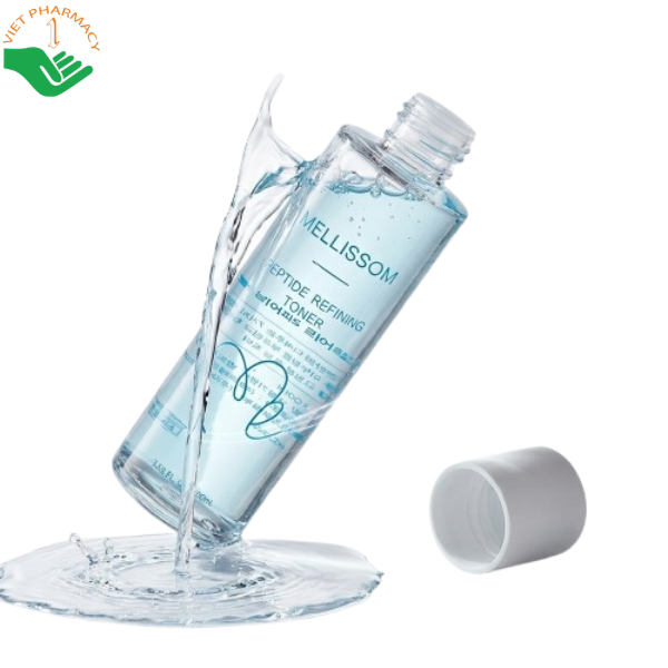 Nước hoa hồng tái tạo Peptide Refining Toner Dr.Hedison giúp giảm nếp nhăn và tăng độ đàn hồi cho da (Chai 100ml)