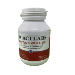 Viên uống dầu nhuyễn thể Omega 3 Krill Oil Acaci Labs (Hộp 30 viên)