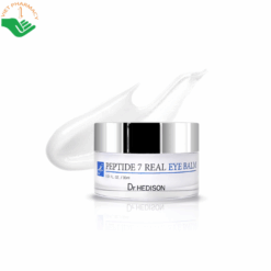 Sáp dưỡng vùng mắt Peptide 7 Real Eye Balm Dr.Hedison giảm nhăn và tăng độ đàn hồi cho mắt (Hũ 30ml)