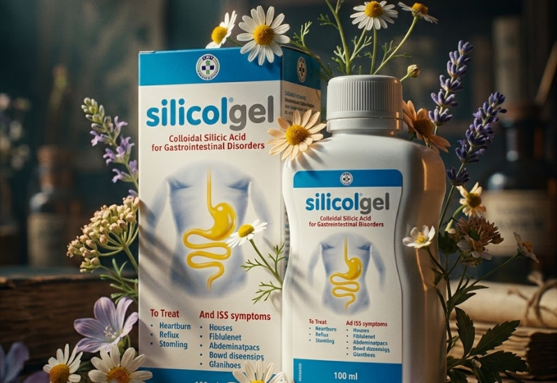 Gel hỗ trợ tiêu hóa Silicogel Silicol GmbH (Hộp 1 chai 200ml)