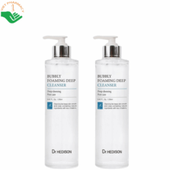 Sữa rửa mặt Bubbly Foaming Deep Cleanser Dr.Hedison làm sạch sâu bụi bẩn và lượng dầu nhờn trên da (Chai 250ml)