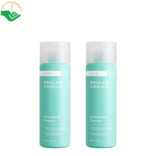 Sữa rửa mặt cho da nhạy cảm Calm Ultra-Gentle Cleanser Paula's Choice giúp làm sạch và làm dịu da (Chai 198ml)