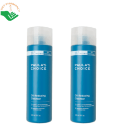 Sữa rửa mặt Skin Balancing Oil-Reducing Cleanser Paula’s Choice làm sạch lỗ chân lông và giảm dầu thừa (Chai 237ml)