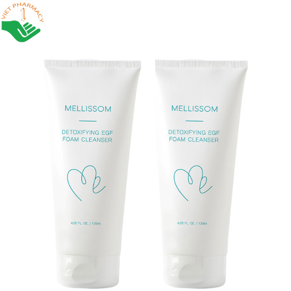 Sữa rửa mặt thải độc EGF Detoxifying EGF Foam Cleanser Dr.Hedison làm sạch sâu, loại bỏ dầu thừa và bụi bẩn trên da (Tuýp 120ml)
