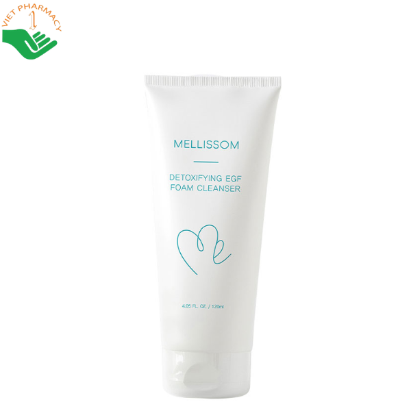 Sữa rửa mặt thải độc EGF Detoxifying EGF Foam Cleanser Dr.Hedison làm sạch sâu, loại bỏ dầu thừa và bụi bẩn trên da (Tuýp 120ml)