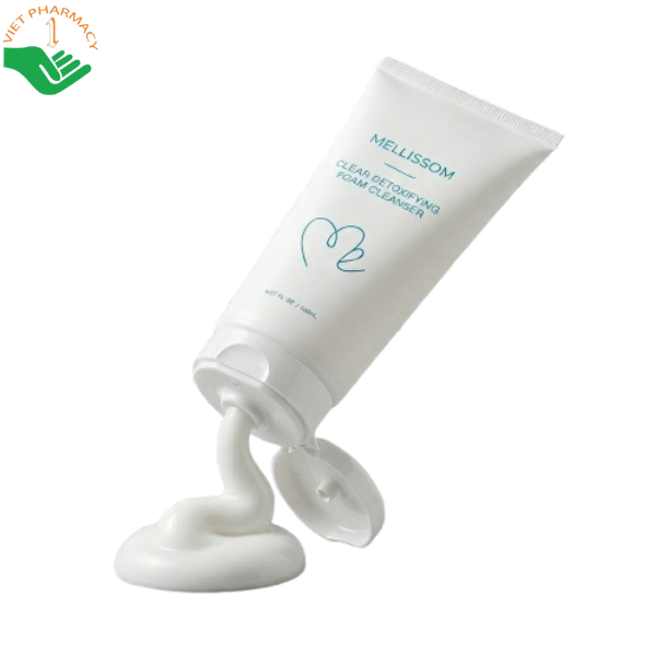 Sữa rửa mặt thải độc sữa dê Clear Detoxifying Foam Cleanser Dr.Hedison giúp làm sạch sâu bụi bẩn và lượng dầu nhờn trên da (Tuýp 120ml)