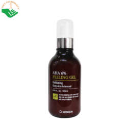 Tẩy da chết hóa học AHA 6% Peeling Gel Dr.Hedison hỗ trợ giảm bít tắc lỗ chân lông và đều màu da (Chai 200ml)