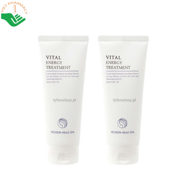 Tẩy tế bào chết da dầu Vital Energy Solution Dr.Hedison cân bằng dầu thừa và giảm ngứa da đầu (Tuýp 500ml)