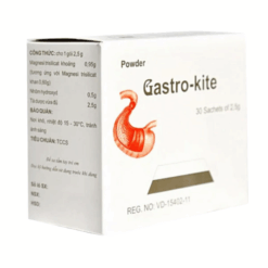 Thuốc bột dạ dày Gastro kite Hà Nội (Hộp 30 gói x 2,5g)