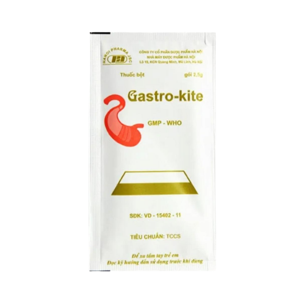 Thuốc bột dạ dày Gastro kite Hà Nội (Hộp 30 gói x 2,5g)