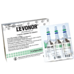 Thuốc tiêm truyền nâng huyết áp Levonor Polfa (Hộp 5 ống x 4ml)