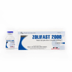 Thuốc bột pha tiêm Zolifast 2000 Medipharco (Hộp 1 lọ)