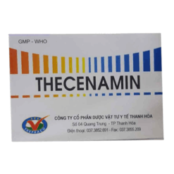 Thuốc cảm cúm giảm đau hạ sốt Thecenamin Dược Thanh Hóa (Hộp 20 vỉ x 10 viên)