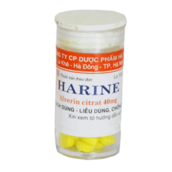 Thuốc chống co thắt cơ trơn Harine Dược Hà Tây (Hộp 1 lọ 100 viên)