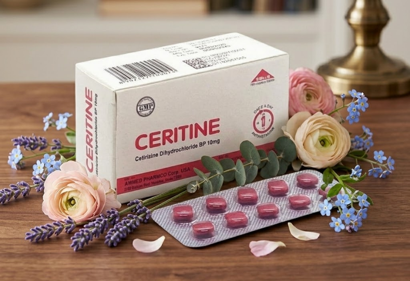 Thuốc chống dị ứng Ceritine Unimax (Hộp 100 viên)