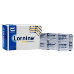 Thuốc chống dị ứng Lornine 10mg Glomed (Hộp 10 vỉ x 10 viên)