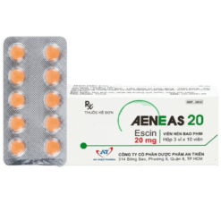 Thuốc chống phù nề Aeneas 20 An Thiên (Hộp 3 vỉ x 10 viên)