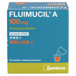 Thuốc cốm tiêu nhầy Fluimucil A 100 Inpharzam (Hộp 30 gói)