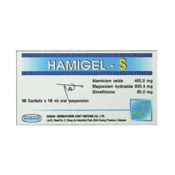 Thuốc dạ dày Hamigel-S Hasan (Hộp 20 gói x 10ml)