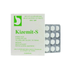 Thuốc dạ dày Kizemit S Khahopharma (Hộp 100 viên)