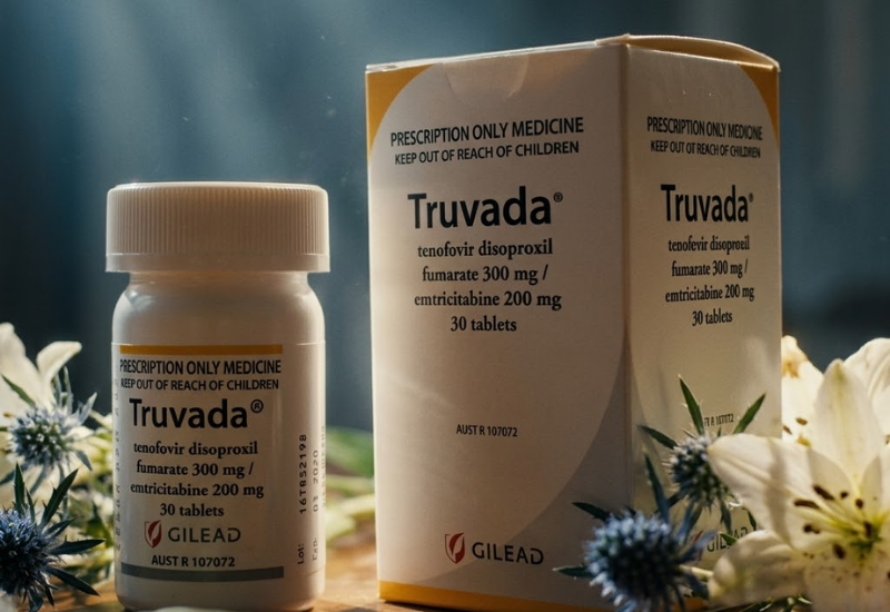 Thuốc điều trị HIV Truvada Traphaco (Hộp 30 viên)