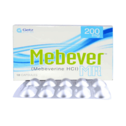 Thuốc điều trị hội chứng ruột kích thích Mebeverin 135 DHG (Hộp 50 viên)