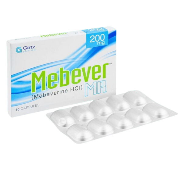 Thuốc điều trị hội chứng ruột kích thích Mebeverin 135 DHG (Hộp 50 viên)