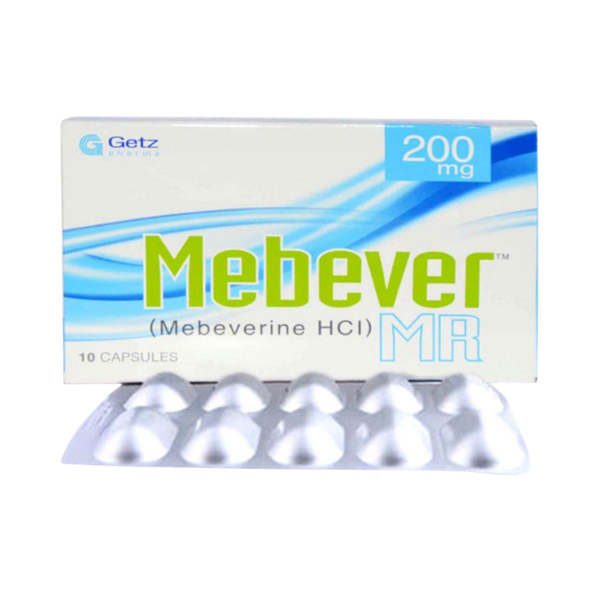 Thuốc điều trị hội chứng ruột kích thích Mebeverin 135 DHG (Hộp 50 viên)
