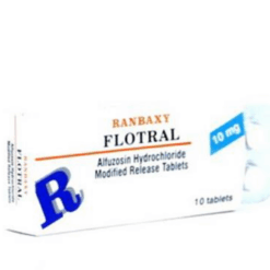 Thuốc điều trị phì đại tiền liệt tuyến Flotral Ranbaxy (Hộp 1 vỉ x 10 viên)