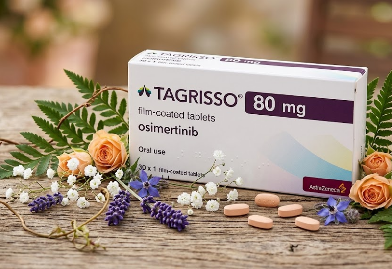 Thuốc điều trị ung thư phổi Tagrisso AstraZeneca (Hộp 30 viên)