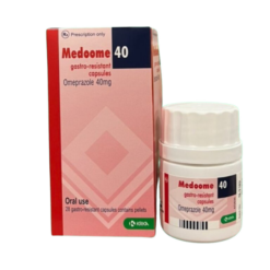 Thuốc điều trị viêm loét dạ dày Medoome 40 KRKA (Hộp 1 lọ 28 viên)
