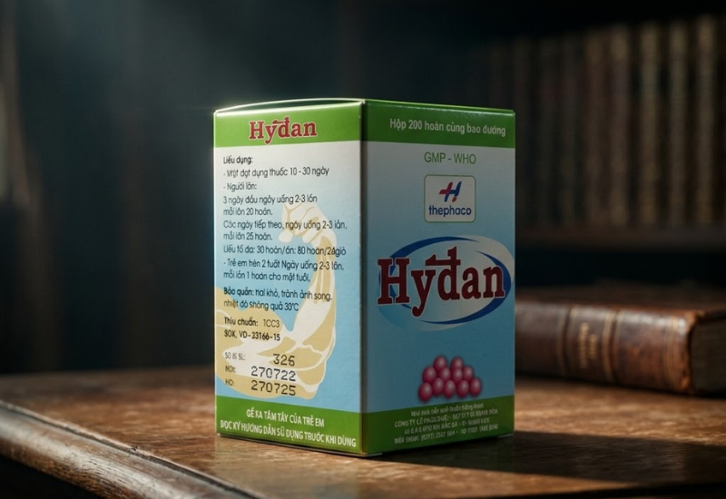 Thuốc điều trị xương khớp Hyđan Thanh Hóa (Hộp 1 lọ 200 viên)