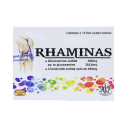 Thuốc điều trị xương khớp Rhaminas Mekophar (Hộp 3 vỉ x 10 viên)