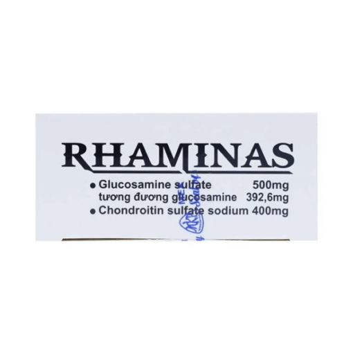 Thuốc điều trị xương khớp Rhaminas Mekophar (Hộp 3 vỉ x 10 viên)